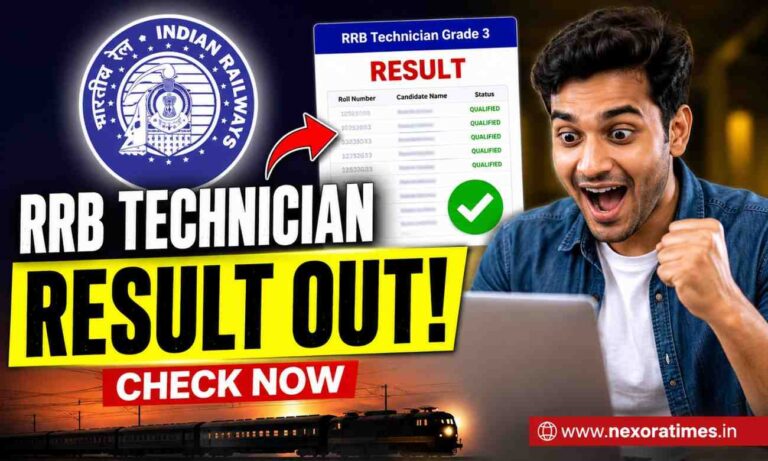 RRB Technician Grade 3 Result Finally Out, Candidates Rush to Check Scores