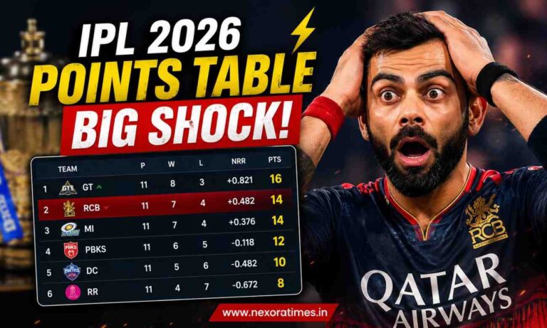 IPL 2026 Points Table Shocked Fans as Playoff Battle Changed Fast
