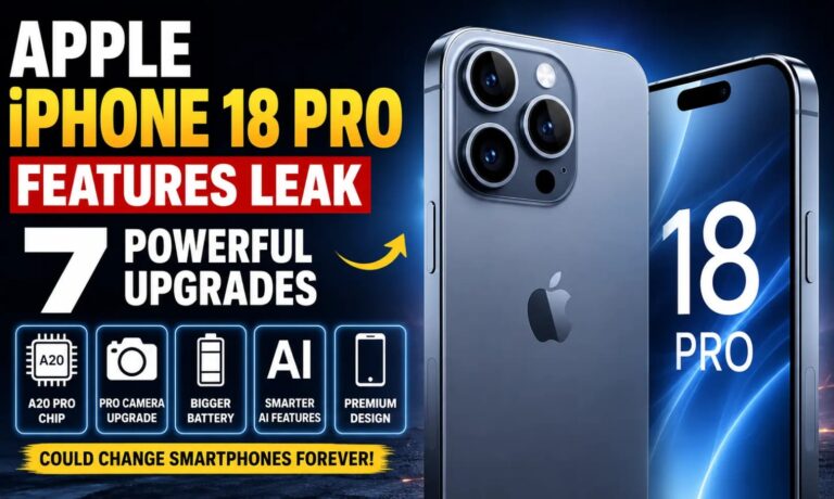 Apple iPhone 18 Pro Features 7 Amazing Upgrades Revealed in Apple’s Most Powerful iPhone