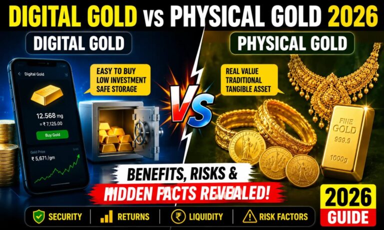 Digital Gold vs Physical Gold 2026: Shocking Benefits, Risks & Hidden Facts Every Investor Must Know
