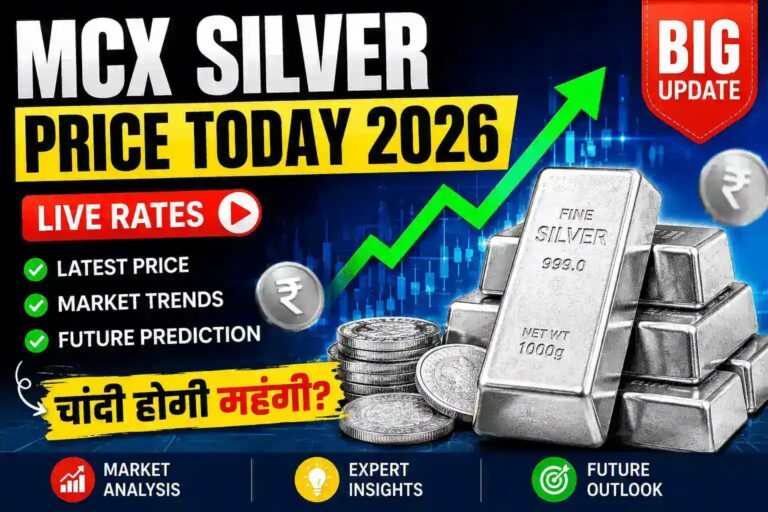 MCX Silver Price Today, 2026: Big Update in Live Rates, Market Trend & Future Predictions