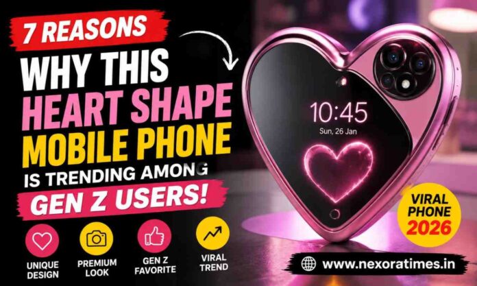7 Shocking Reasons Why This Heart-Shape Mobile Phone Is Trending Among Gen Z Users