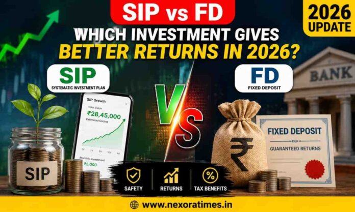 SIP vs FD in 2026: Which Investment Gives Better Returns in India? SIP vs FD in 2026: Which Investment Gives Better Returns in India?