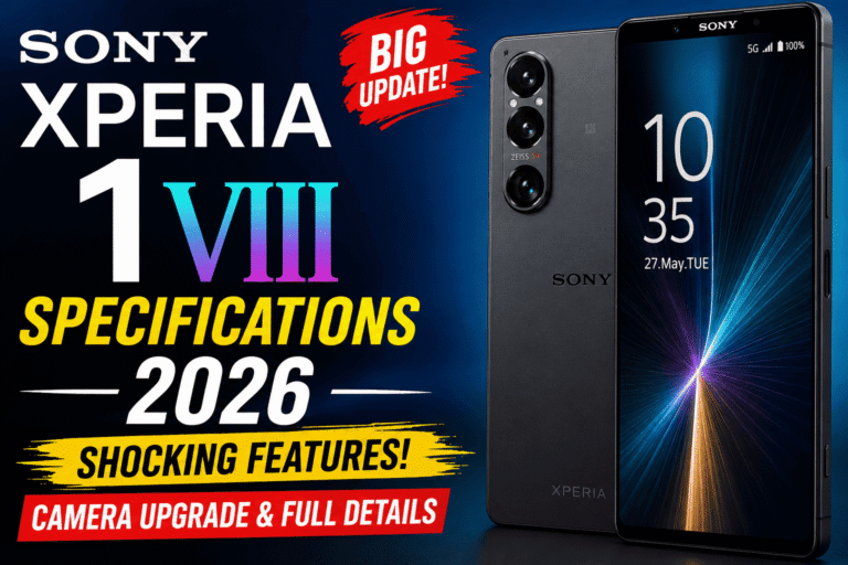 Sony Xperia 1 VIII Specifications 2026: Shocking Powerful Features, Camera Upgrades & Full Details