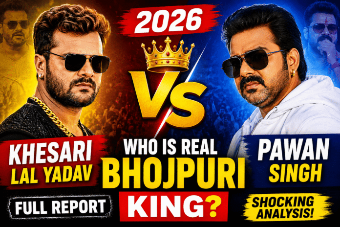 Khesari vs Pawan Singh 2026: Shocking Who Is Real Bhojpuri King? Full Report Khesari vs Pawan Singh 2026: Shocking Who Is Real Bhojpuri King? Full Report