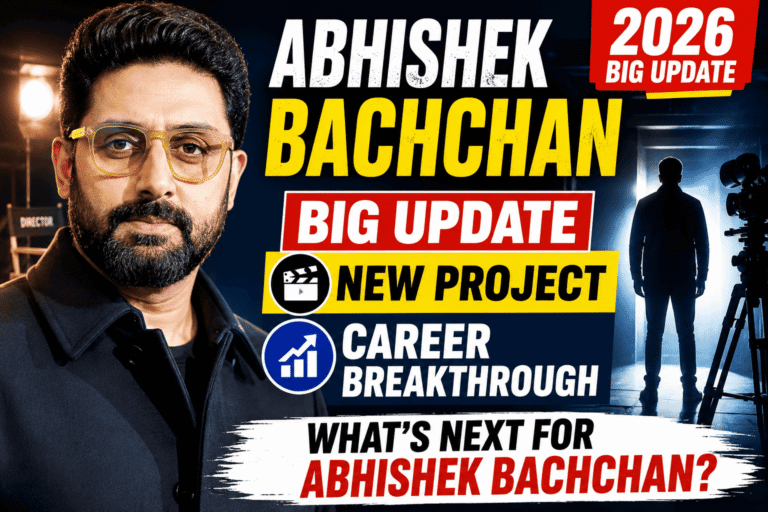 Abhishek Bachchan Latest News 2026: 3 Big Updates, Shocking Career Turn & New Project Reveal Creating Massive Buzz in Bollywood