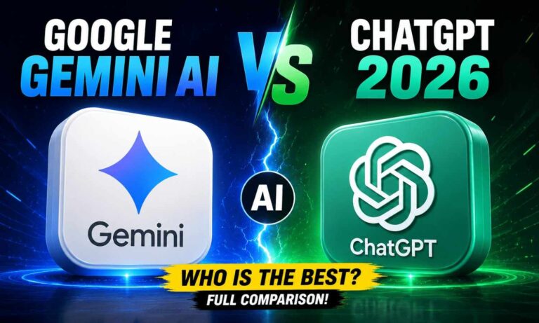 Google Gemini AI vs ChatGPT 2026: Shocking Features & Hidden Differences Most Users Still Don’t Know