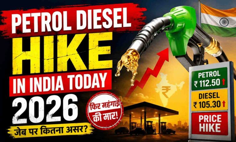 Petrol Diesel Hike in India Today 2026: Breaking Fuel Price Update, Latest Rates & Big Impact Explained