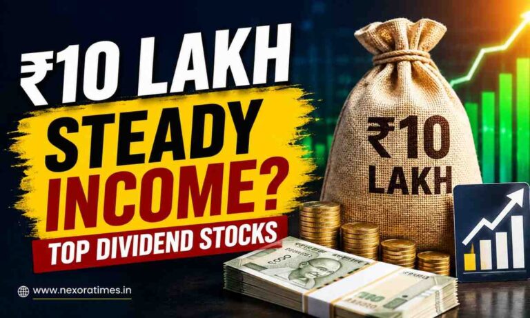 Can ₹10 Lakh Generate Passive Income? These Dividend Stocks Are in Focus