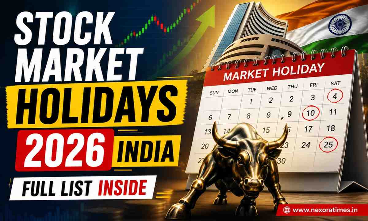 Stock Market Holidays 2026 India: Complete NSE & BSE Trading Holiday List