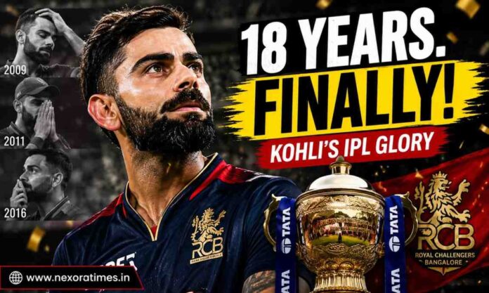 18 Years of Waiting: Virat Kohli’s Emotional IPL Trophy Journey That Fans Won’t Forget