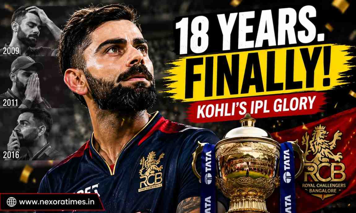 18 Years of Waiting: Virat Kohli’s Emotional IPL Trophy Journey That Fans Won’t Forget