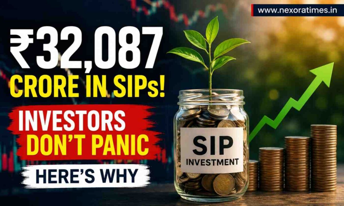 While Markets Fluctuated, Indians Kept Investing ₹32,087 Crore Through SIPs
