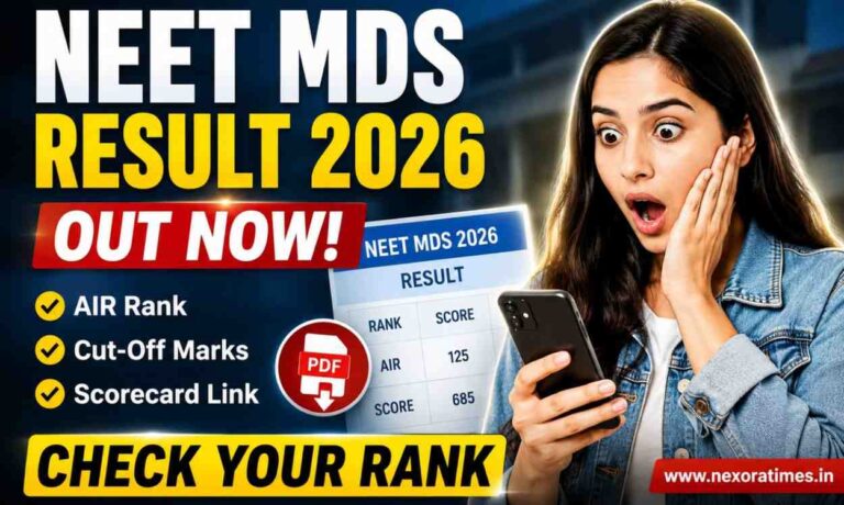 NEET MDS 2026 Result Is Out, But Students Are Now Asking One Big Question
