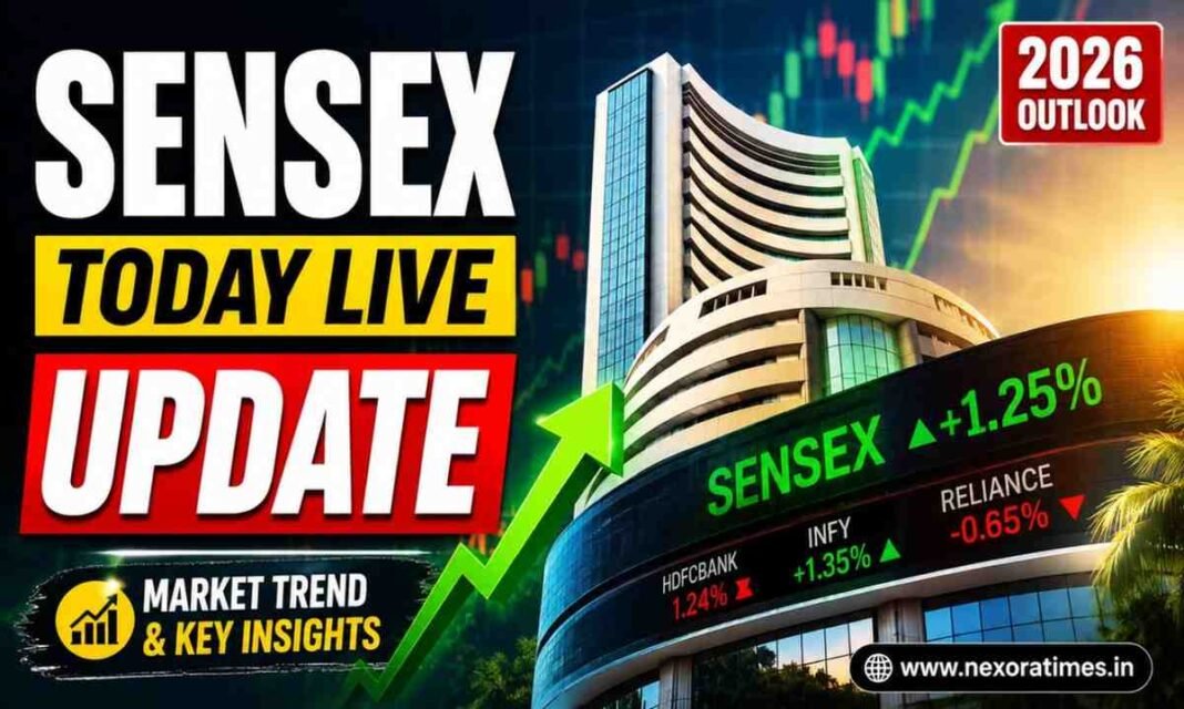 BSE Sensex Today Live Update 2026: Market Trend, Key Signals & Analysis BSE Sensex Today Live Update 2026: Market Trend, Key Signals & Analysis