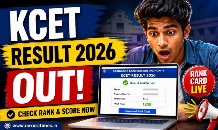 KCET 2026 Results Announced: Students Rush to Check Ranks as Counselling Nears KCET 2026 Results Announced: Students Rush to Check Ranks as Counselling Nears