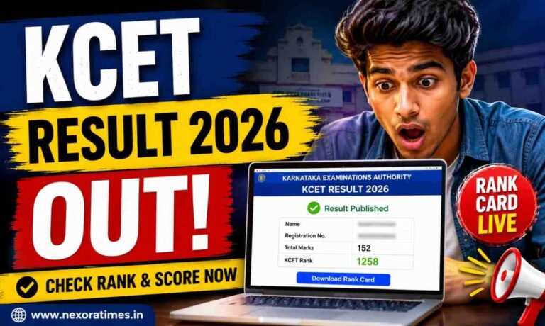KCET 2026 Results Announced: Students Rush to Check Ranks as Counselling Nears
