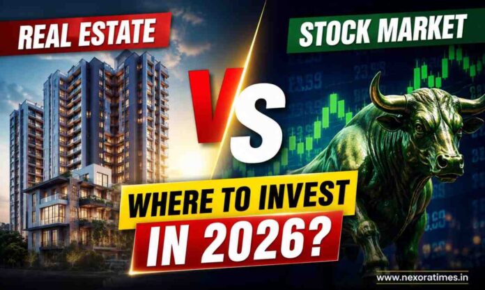Real Estate vs Stock Market: Which Investment Can Build More Wealth in 2026 Real Estate vs Stock Market: Which Investment Can Build More Wealth in 2026